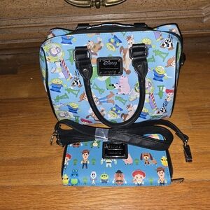 Loungefly Blue Toy Story Crossbody Bag